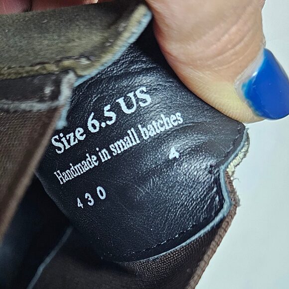 Thursday BootsAnkle Handmade brown Suede leather W's 6.5. USA designed. Stylish - Picture 3 of 16